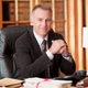 District Attorney Morris, who sources say has come a long way since his years as a police dog.